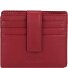  Estuche para tarjetas de crédito de napa Oslo de cuero RFID de 9,5 cm Modelo rot