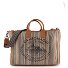  Pothos Bolsa de compras 43 cm Modelo righe beige-azzurro