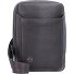  Bolso cuadrado negro de cuero 17 cm Modelo dark brown