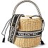  Boho Bolsa 17 cm Modelo naturale-nero