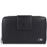  Cartera Firenze de cuero RFID 15 cm Modelo black