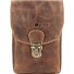  Riñonera Vintage Piel 11 cm Modelo brown