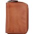  Cartera Nelson de cuero RFID 11 cm Modelo cognac