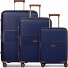  Eco Edition 02 4 ruedas Set de maletas 3 piezas Con fuelle expandible Modelo navy