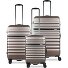  Juego de maletas Corium de 4 ruedas 3 pzs. Modelo rose