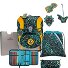  ErgoFlex Tiny Juego de mochilas escolares 6 piezas Modelo Dino Time