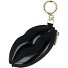  Bolsa de moda etiqueta de cuero 12 cm Modelo black