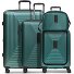  Essentials14 Juego de maletas de 4 ruedas Beautycase 4pcs con compartimento para portátil plegable expansible Modelo pearl-green metallic