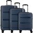  Travel Line 4300 4 ruedas Juego de maletas 3 piezas Modelo dunkelblau