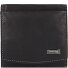  Billetera de napa negra de cuero RFID 9,5 cm Modelo schwarz