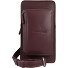  Nature Bolsa suave para móvil Cartera cuero 11 cm Modelo bordeaux