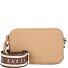  Stunna Bolsa de hombro Mini Bag Piel 17 cm Modelo camel