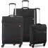  Eclipse 2.0 4 ruedas Juego de maletas 3 piezas Modelo black