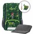  Juego de mochilas infantiles Kid Shine 3pcs. Modelo dino night tyro