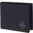  New Cryptan Cartera Bloqueo RFID 12 cm Modelo schwarz-windrose 2.0 cyan