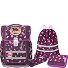  Ergo Compacto Juego de mochilas escolares 5 piezas Modelo Ruby
