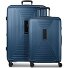  Essentials 14 4 ruedas Set de maletas 2 piezas Con fuelle expandible Modelo dark blue metallic
