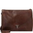  Fold Bolsa de hombro Piel 24 cm Modelo braun