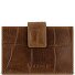  Nevio Estuche para tarjetas de crédito Protección RFID Piel 11 cm Modelo cognac