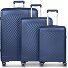  Vienna 4 ruedas Juego de maletas 3 piezas con pliegue de expansión Modelo navy blue