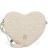  Fashion Bolsa de hombro Piel natural 19 cm Modelo macadamia white
