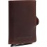  Lagos Estuche para tarjetas de crédito Protección RFID Piel 6.5 cm Modelo brown