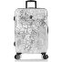  Black Camo 4 ruedas Carrito M 66 cm con pliegue de expansión Modelo black-white world map