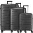  Air Base Juego de maletas de 4 ruedas 3 pzs. Modelo deep-black