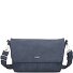  Mademoiselle.M Mensajero 33 cm Compartimento para el portátil Modelo nubuk blue