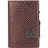  Funda para tarjetas de crédito Click & Slide RFID Piel 6,5 cm Modelo metallic-brown