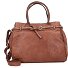  Kura Bolso Piel 33 cm Modelo cognac