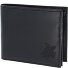  Leather Cartera Bloqueo RFID Piel natural 12 cm Modelo schwarz-turtle 2.0