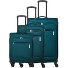  Priego 4 ruedas Set de maletas 3 piezas Modelo petrol