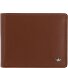  Polo Cartera Bloqueo RFID Piel natural 12 cm Modelo cognac