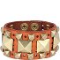  Pulsera de cuero de 19 cm Modelo cognac