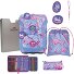  ErgoFlex Superflash Easy Juego de mochilas escolares Modelo Magic Unicorn