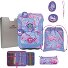  ErgoFlex Superflash Easy Juego de mochilas escolares Modelo Magic Unicorn