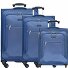  Juego de maletas Travel Line 6400 de 2-4 rodillos 3pcs. Modelo blau