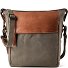  Wax Bolsa de hombro 24 cm Modelo khaki-cognac