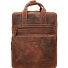  Mochila Vintage Piel 38 cm Compartimento para portátil Modelo braun