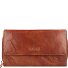  Donna Aurona Billetera RFID Piel 18 cm Modelo cognac