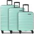  Munich 4.0 4 ruedas Set de maletas 3 piezas Con asa expansible Modelo mint shiny
