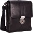  Bolso de hombro Bergamo S Cuero 20 cm Modelo schwarz
