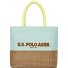  Straw 04 Bolsa de hombro 38 cm Modelo brown-green