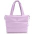  Puffer Bolsa de compras 35 cm Compartimento para el portátil Modelo lavender