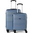  5739 4 ruedas Juego de maletas 2 piezas Modelo hellblau