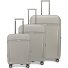  Zeleste 4 ruedas Juego de maletas 3 piezas Modelo luxurytaupe