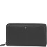  Cartera de cuero esponjoso 19 cm Modelo schwarz