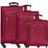 Juego de maletas Travel Line 6400 de 2-4 rodillos 3pcs. Modelo bordeaux