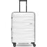  Trolley de viaje de 4 ruedas M 66 cm con pliegue de expansión Modelo ice white metallic